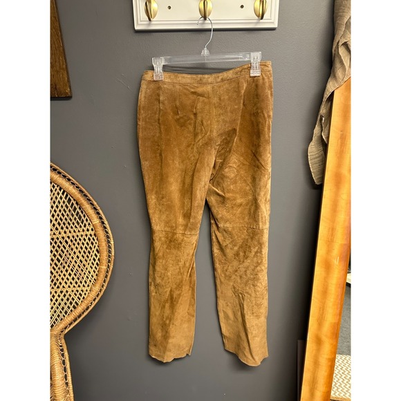 Vintage Provence d'amour Leather Pants Womens Sz 4 Bootcut Western Boho Festival - Picture 6 of 7